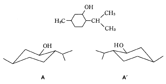 ハッカ油に含まれる化合物の立体異性体 84回薬剤師国家試験問36